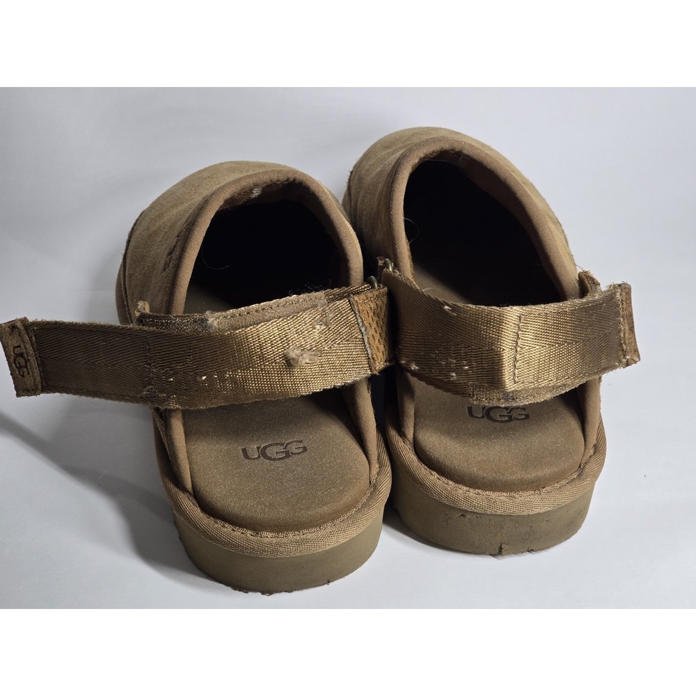 UGG Goldencoast Clog II Chestnut Suede Men's 9 Slingback Mule Shoes - Picture 10 of 10